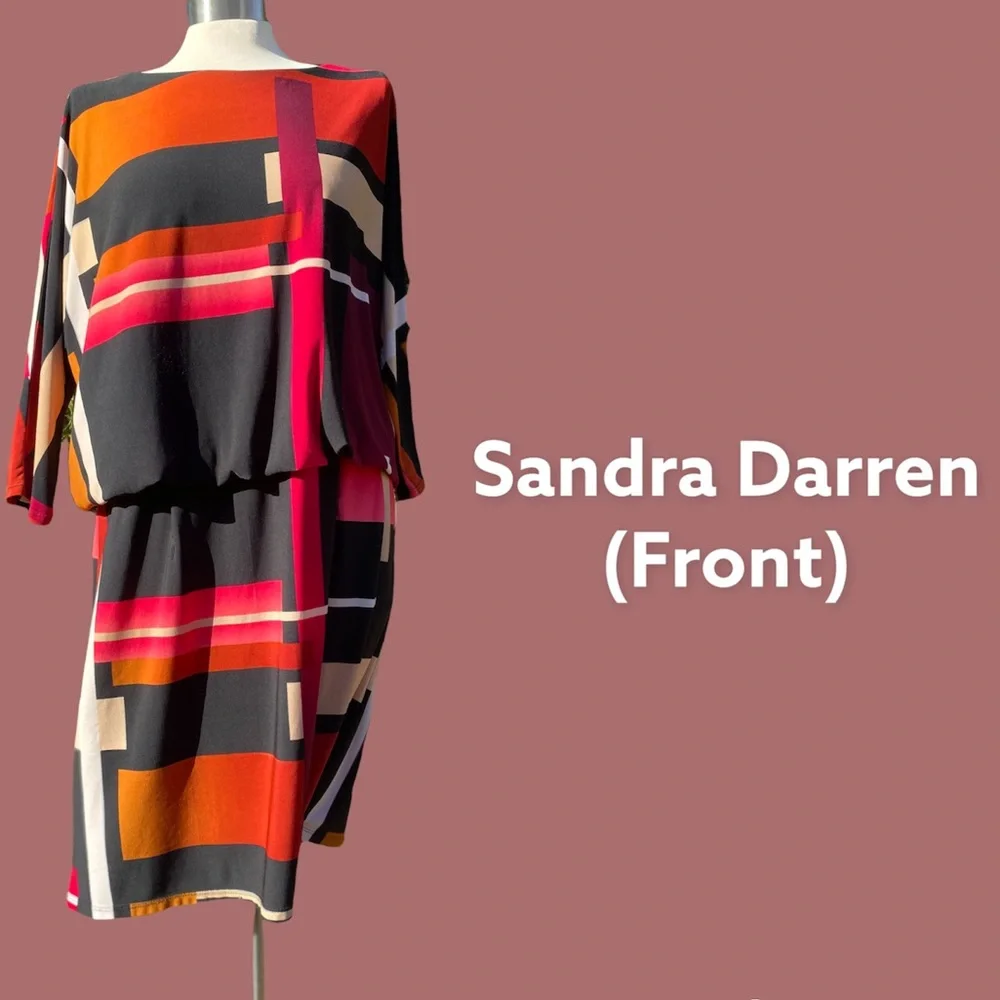 Womens Multicolored Dress - Picture 1 of 5